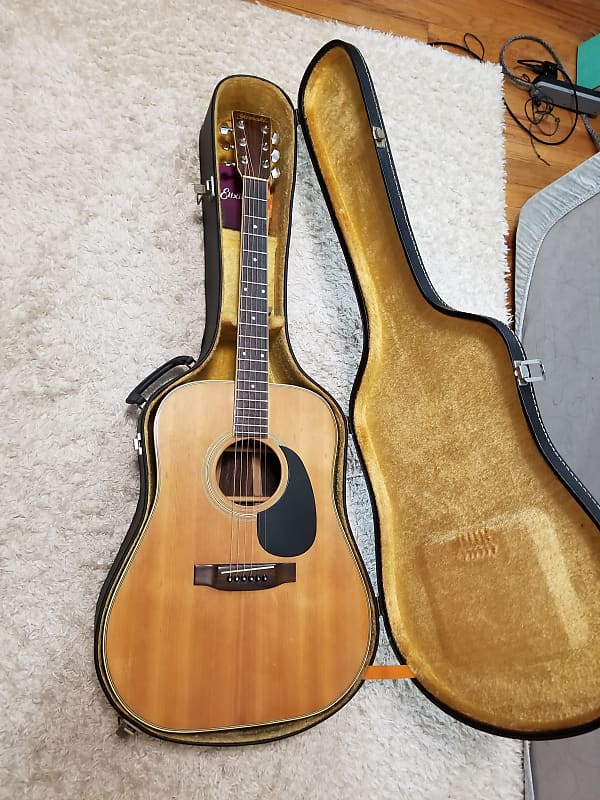 Yamaki アコースティックギター 135 トップ単板 ハードケース付