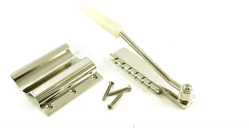 SALE WD Short Maestro Vibrola Tremolo Tailpiece In Chrome 4