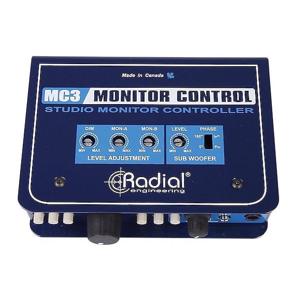 Radial MC3 Studio Monitor Controller | Reverb