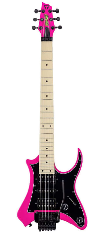 Traveler Guitar V88S Vaibrant Standard Electric Guitar Hot Pink image 1