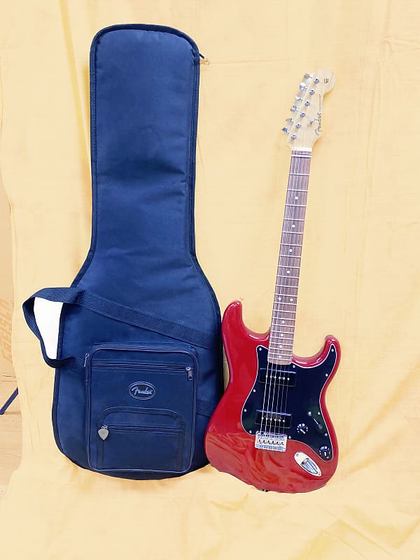 Fender Noventa Stratocaster 2021 Crimson Red Transparent Noventa Single-Coil pups - image 1