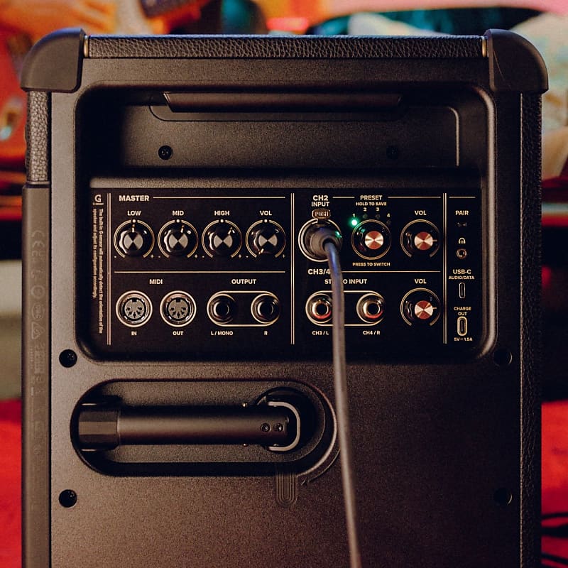 Positive Grid SPARK LIVE 150 Watt 4 Channel Combo Amp and PA System Reverb