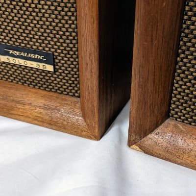 Vintage Realistic SOLO-3B - Pair of 2-way Speakers - 1974 image 16