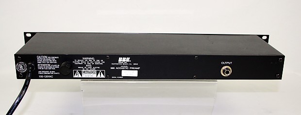 BBE 386 Acoustic Preamp - 19