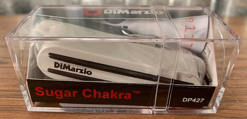 DiMarzio DP427 Sugar Chakra Single Coil Size Humbucker White