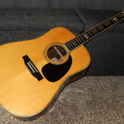 MADE IN JAPAN 1977 - RIDER R500D - ABSOLUTELY AMAZING - MARTIN D45 STYLE - ACOUSTIC GUITAR image 2