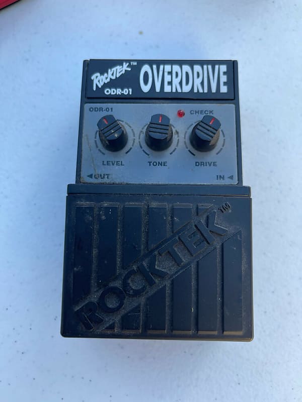 Rocktek ODR-01 Overdrive Analog Over Drive Rare Vintage Guitar Effect Pedal image 1