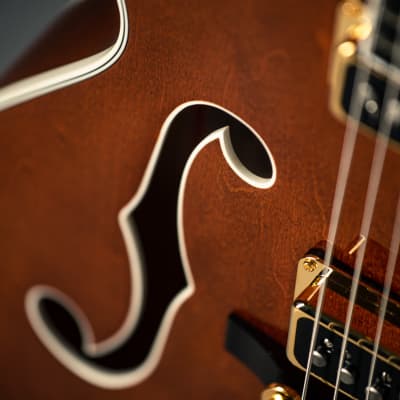 Gretsch G6120TG-DS Players Edition Roundup Orange image 10
