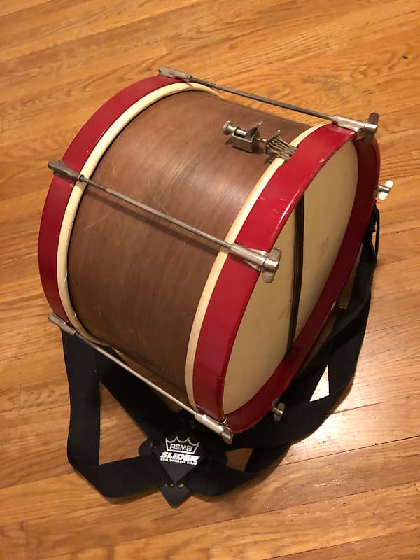 C.G. Conn snare drum 1940-1950 red/brown image 1