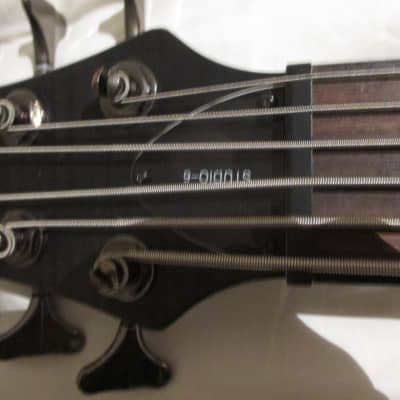 Schecter Stiletto Studio-6 Active 6-String Bass 2010s - Black image 6
