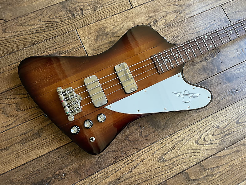 1990 Orville by Gibson Thunderbird Electric Bass Guitar Sunburst MIJ Fujigen image 1
