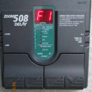 ZOOM　508　DELAY Zoom 508 delay pedal - Pedal Profile Video - YouTube