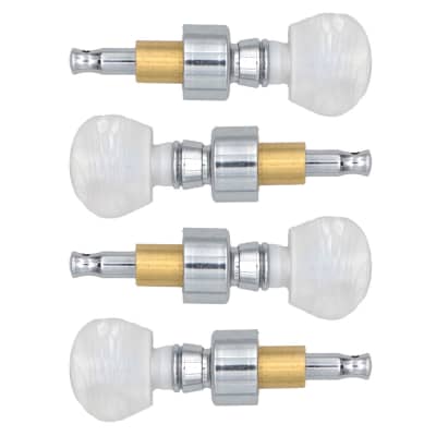 Gold Tone Planetary Banjo Tuner Pegs: Chrome (Installed) for sale