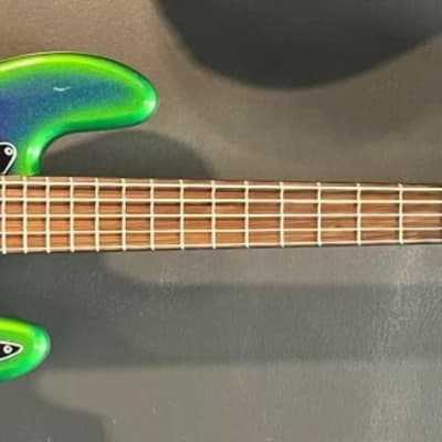 LowEnd Jazz Bass 2023 - 3-tone purple/blue/green Joker Finish for sale