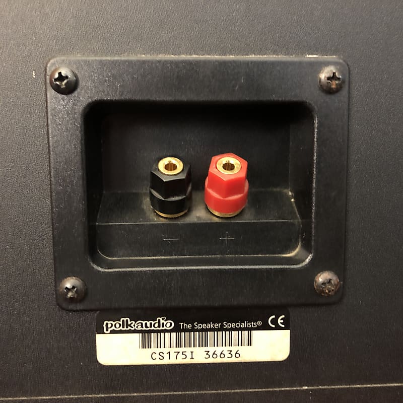 Polk Audio CS175i 2-Way Center Channel Surround Sound Speaker | Reverb