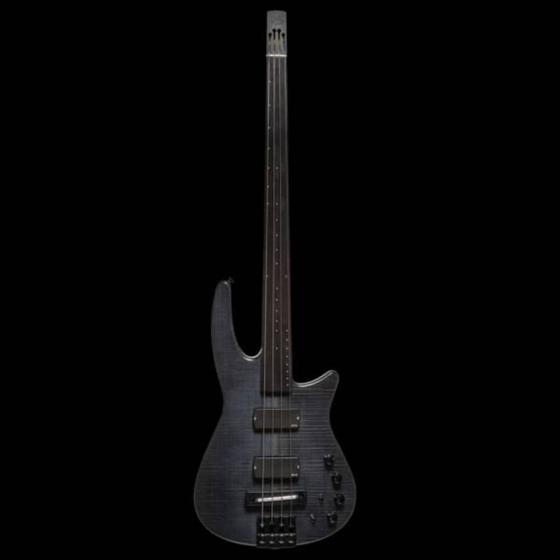 CR4 RADIUS Bass Guitar Charcoal Satin Fretless | Reverb