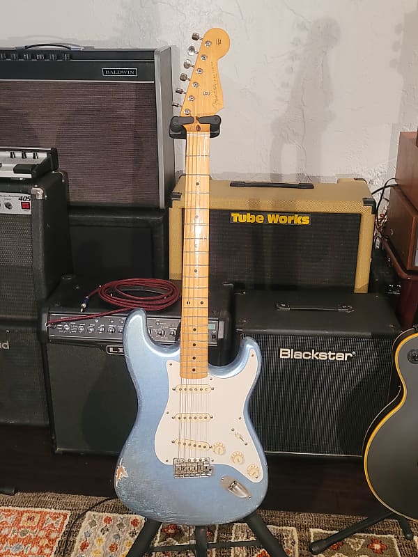 2001 Fender 60s Classic Series - Electric Blue - MJT