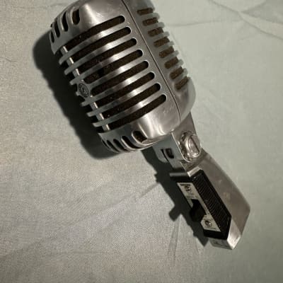 Shure 55SH Series II Unidyne Cardioid Dynamic Microphone 2004 - Present - Silver image 1