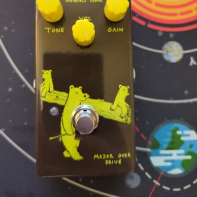 Reverb.com listing, price, conditions, and images for animals-pedal-major-overdrive