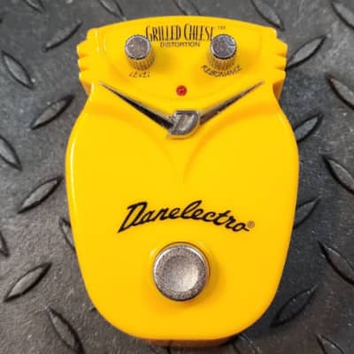 Danelectro Grilled Cheese Resonant Filter Distortion 1990s - Yellow for sale