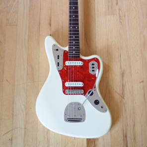 1994 Fender Jaguar '62 Vintage RI Electric Guitar JG66 Olympic White Japan MIJ image 2