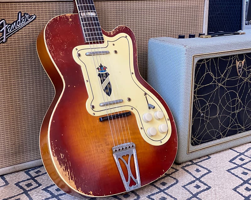 1958 Silvertone (Kay) 1369L Jimmy Reed Model - (K-161 Thin Twin