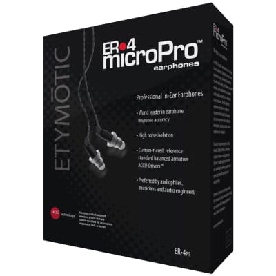 Etymotic Research ER4P-T microPro Precision Matched In-Ear Earphones image 3