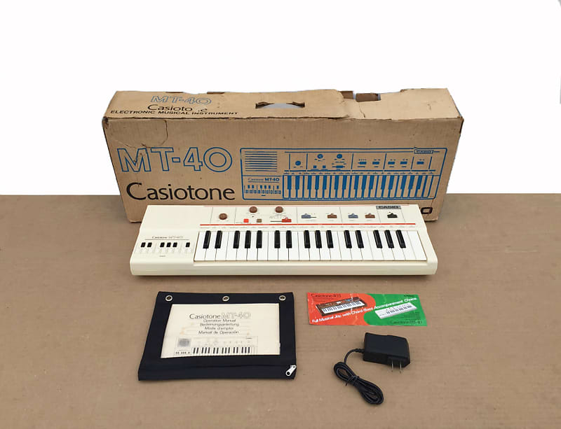 Casio MT-40 Casiotone 37-Key Synthesizer | Reverb