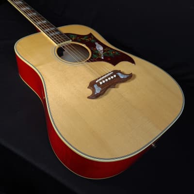 Gibson Dove Original Electric Acoustic Guitar Natural With Case image 11
