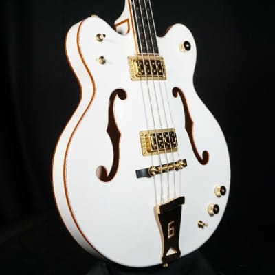 Gretsch G6136LSB White Falcon Bass (Actual Bass Guitar) image 7