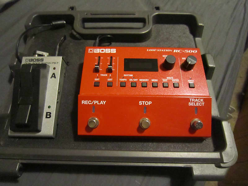 Boss RC-500 Loop Station 2020 - Present - Red with BCB 30X | Reverb