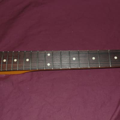 1950s hand finished closet classic 7.25 C shaped Stratocaster Allparts Fender Licensed rosewood neck image 2