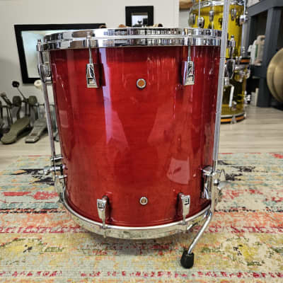 Yamaha Absolute Hybrid Maple in Red Autumn 18-16-14-12-10-8" image 8
