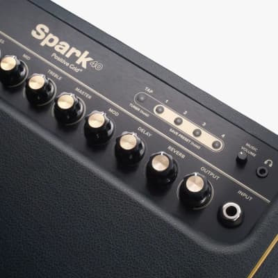 Positive Grid Spark Combo Practice Guitar Amplifier, 40W, Black image 5