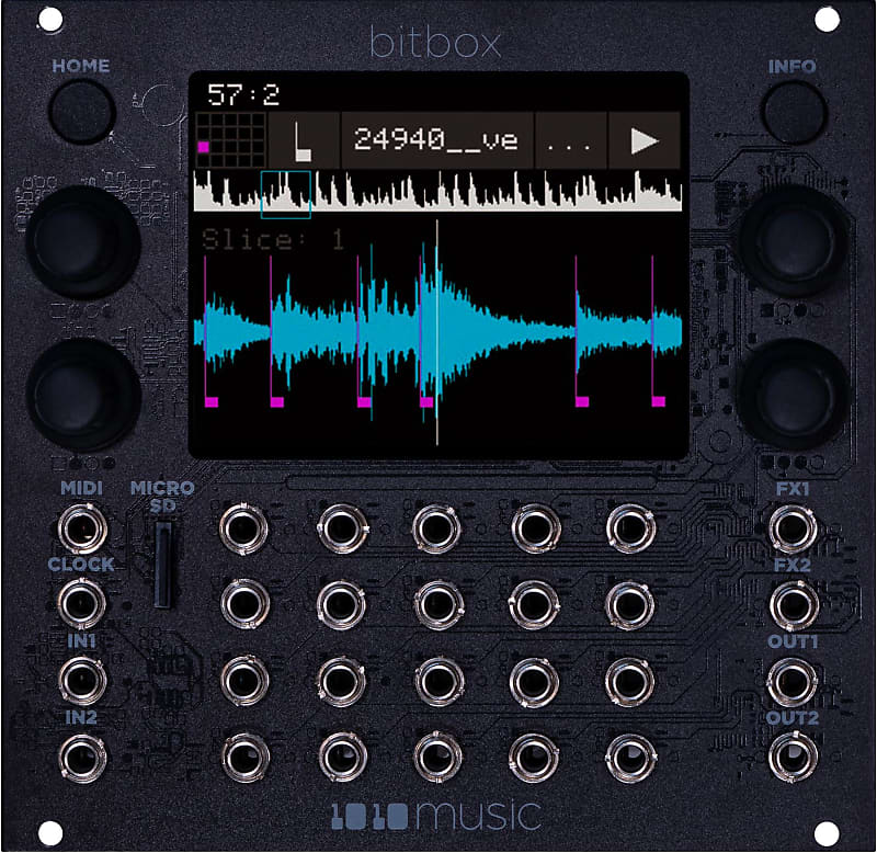1010music Bitbox mk2 Eurorack Performance Sampler with Reverb