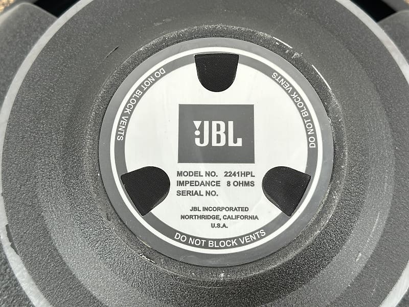 Single) New JBL 2241HPL 18 Single) New JBL 2241HPL 18