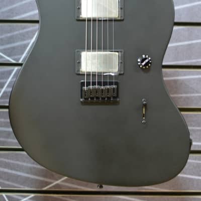 Fender Artist Jim Root Jazzmaster Flat Black Electric Guitar & Case image 1