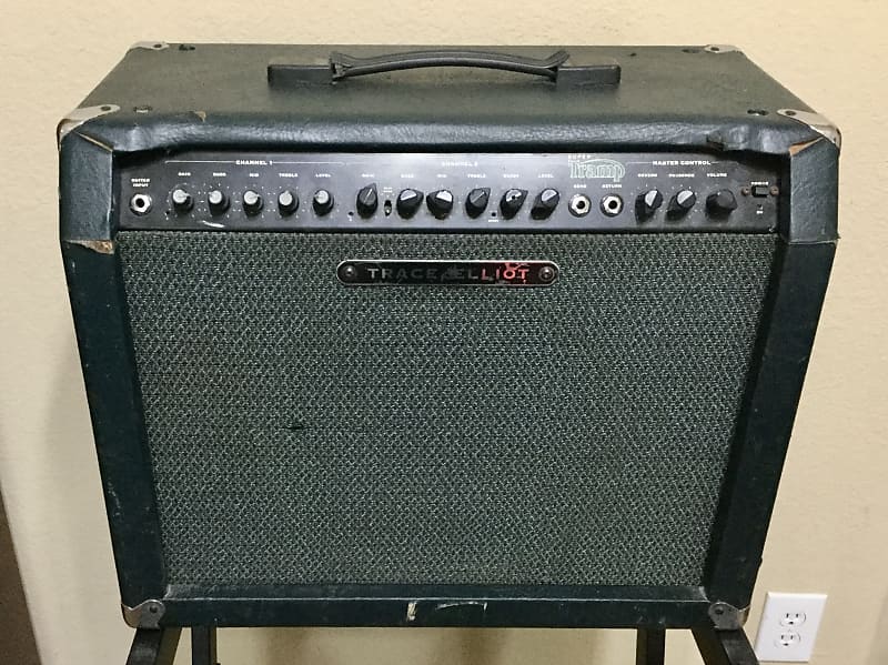 Trace Elliot Super Tramp Amp Amplifier Green 80 Watts *MADE Reverb