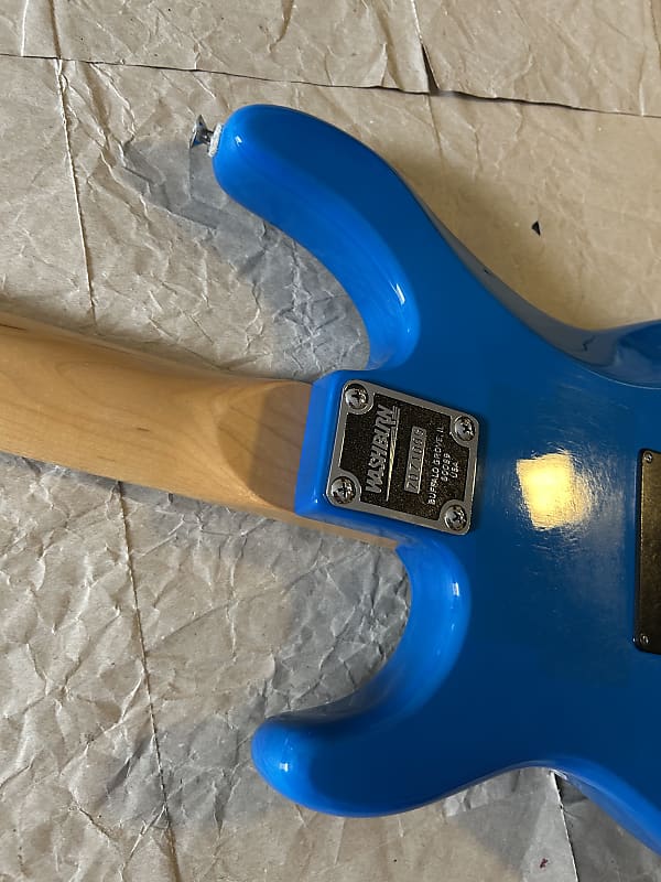 Washburn G-Junior G-JRV late-80s - Blue MIK 25.4scale Small