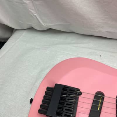 Kiesel Osiris Headless 6-string SSS Guitar with Gig Bag 2021 - Pink image 4