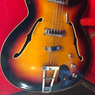 1960s Framus Star Bass 5/150 -"Wyman Bass" w/hard case - AS-IS, For Restoration/Parts image 1