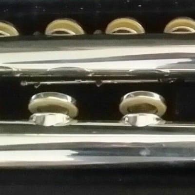 NEW Wm S Haynes Ventus VFL10S (Amadeus AF700) Silver Flute 14K Gold Riser Offset G Open Holes B Foot image 4