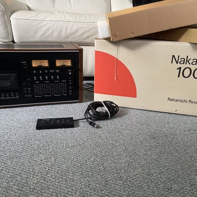 1981 Nakamichi ZX-7 Stereo Cassette Deck New Belts & Serviced 07 