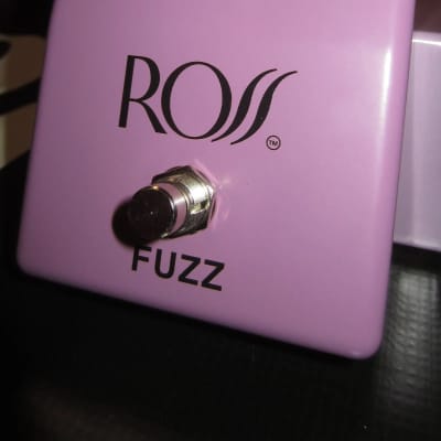 Vintage Ross distortion phaser D/P Combination 60s,70s Purple | Reverb