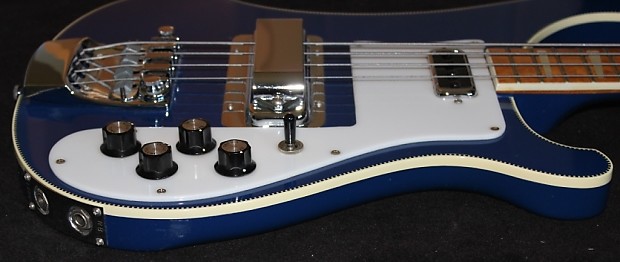 1974 Rickenbacker 4001 Checkerboard Azureglo