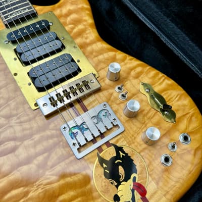 Robert Rusch Jerry Garcia Wolf Guitar Replica image 14