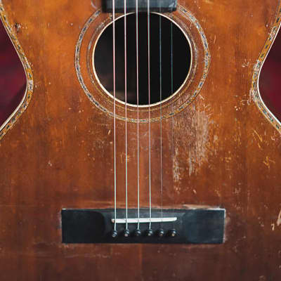 Real pre-war cannon Spruce and Brazilian rosewood 12 fret baritone 1900’s Laquer image 3