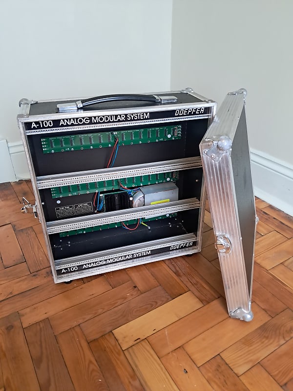 Doepfer A100P9 9u 84hp eurorack flightcase w/ PSU2 | Reverb