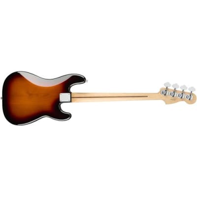 Fender Player Precision Left Handed Electric Bass Guitar, Pau Ferro Fingerboard, 3-Color Sunburst image 2