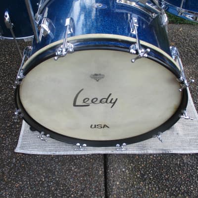 Leedy Vintage Drum Kit, Early 1960s, One Owner --  Outstanding! image 4